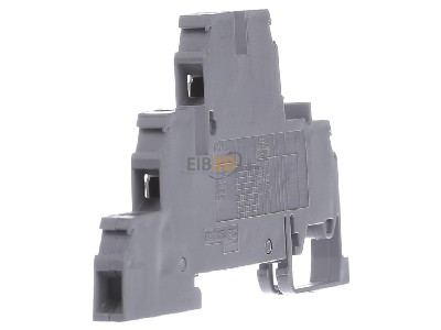 View on the right ABB D4/6 LL gr Installation terminal block 6mm 30A 2-p 
