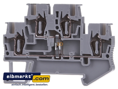 Front view Phoenix Contact STTB 1,5-PV Feed-through terminal block 4,2mm 17,5A
