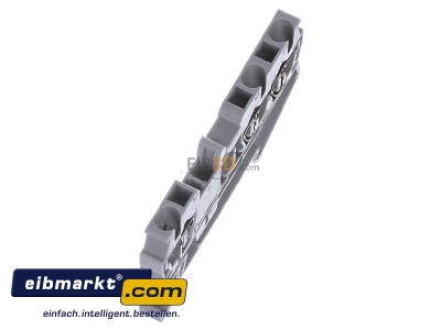 Ansicht oben links Phoenix Contact ST 2,5-TWIN Durchgangsklemme 0,08-4qmm B=5,2mm gr 