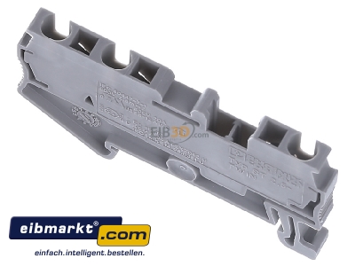 Ansicht oben hinten Phoenix Contact ST 2,5-TWIN Durchgangsklemme 0,08-4qmm B=5,2mm gr 