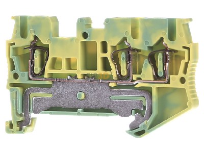 Frontansicht Phoenix ST 2,5-TWIN-PE Schutzleiterklemme 0,08-4qmm gn-ge 