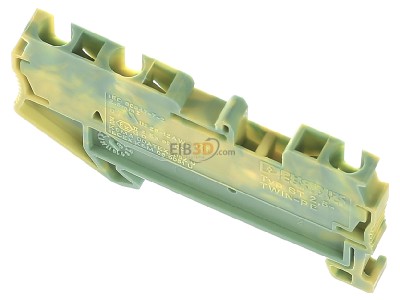 Ansicht oben hinten Phoenix ST 2,5-TWIN-PE Schutzleiterklemme 0,08-4qmm gn-ge 
