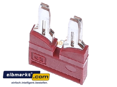 Ansicht oben hinten Phoenix Contact FBS  2-8 Steckbrcke 2pol. 