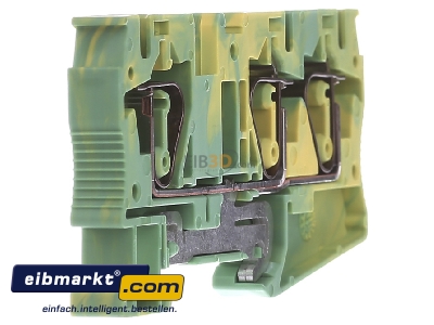 View on the left Phoenix Contact ST 6-TWIN-PE Ground terminal block 1-p 8,2mm - 
