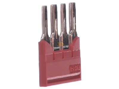 View on the left Phoenix FBS 4-8 Cross-connector for terminal block 4-p 
