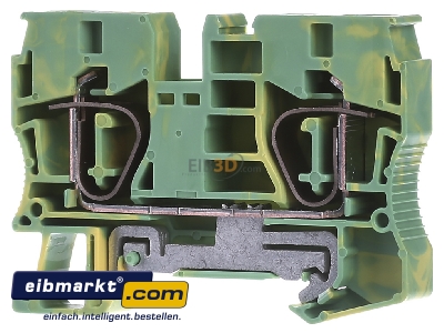 Front view Phoenix Contact ST 10-PE Ground terminal block 1-p 10,2mm
