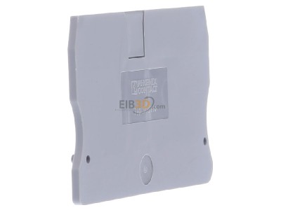 View on the left Phoenix D-ST 10 End/partition plate for terminal block 
