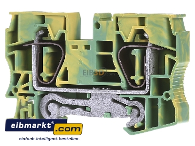 Front view Phoenix Contact ST 16-PE Ground terminal block 1-p 12,2mm - 
