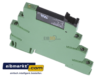 Top rear view Phoenix Contact PLC-OSC #2966676 Optocoupler 2A - PLC-OSC 2966676
