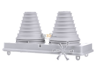 Frontansicht Hensel Mi FP 72 Kabeleinfhrungsflansch 2x d=30-72 mm 