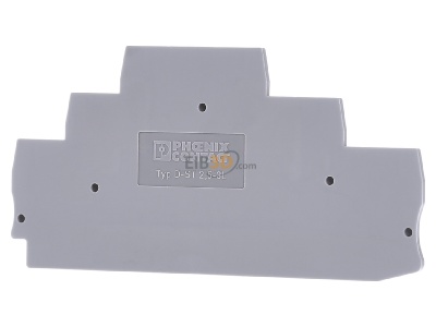 Back view Phoenix D-ST 2,5-3L End/partition plate for terminal block 
