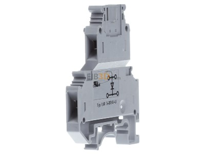 View on the right Phoenix UKK 5-DIO/O-U Diode terminal block 
