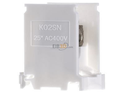 View on the right Hager K02SN Power distribution block (rail mount) 
