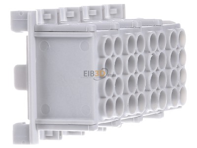 View on the left Kleinhuis HLAC25-42 Power distribution block (rail mount) 
