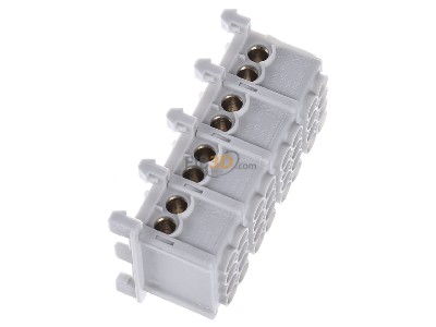 View top left Kleinhuis HLAC25-42 Power distribution block (rail mount) 
