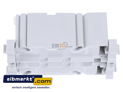 Top rear view Kleinhuis CED65/0 Junction box for wall duct rear mounted 
