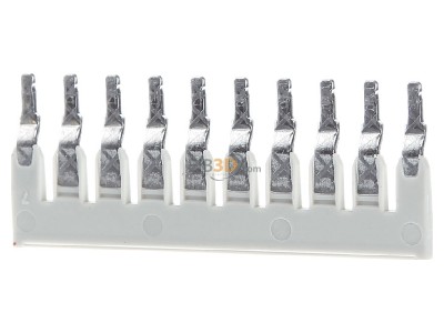 Ansicht hinten WAGO 2002-480 Schachtelbr�cker lgr. 10-fach,isoliert 