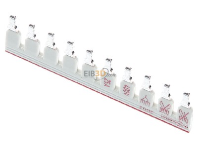 Ansicht oben vorne WAGO 2002-480 Schachtelbr�cker lgr. 10-fach,isoliert 