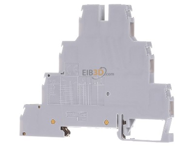 Back view ABB D4/6.T3.P Feed-through terminal block 6mm 32A 
