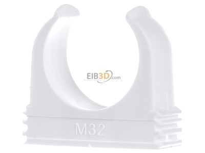 Back view OBO 2955 F M32 RW Tube clamp 31,4...32mm 
