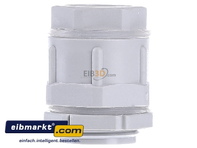 Front view Hensel AVS 16 Cable entry coupling piece grey
