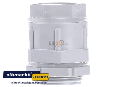 Back view Hensel AVS 16 Cable entry coupling piece grey
