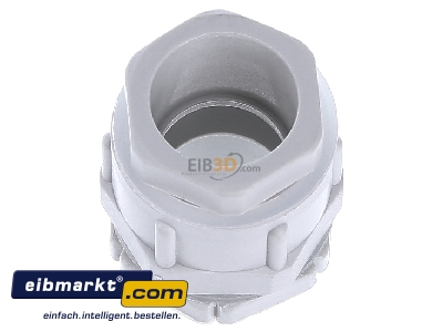 View top right Hensel AVS 16 Cable entry coupling piece grey
