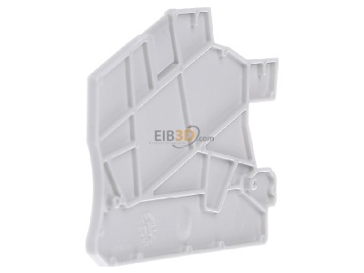 View on the left Siemens 8WH9004-1WA00 End/partition plate for terminal block 
