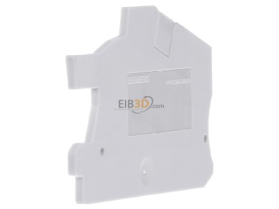 View on the right Siemens 8WH9004-1WA00 End/partition plate for terminal block 

