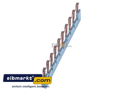 View top left Siemens Indus.Sector 8WH9020-6BL10 Cross-connector for terminal block 10-p 
