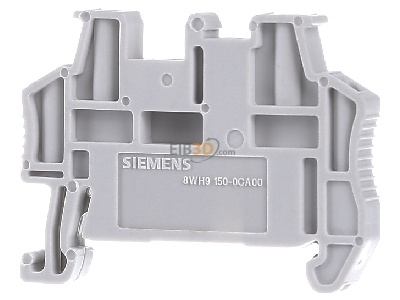 Frontansicht Siemens 8WH9150-0CA00 Schnellmontage-Endhalter Bestckbar 