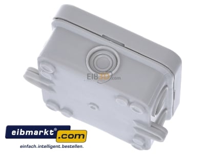 Top rear view OBO Bettermann A 8 Surface mounted box 75x75mm

