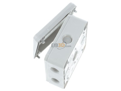 View top right OBO B 9 T M Surface mounted box 110x50mm 
