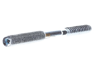 Frontansicht Fischer DE STST 8x140 Stockschraube m. Tox 