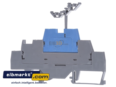 Ansicht hinten WAGO Kontakttechnik 280-552 Dreistockklemme grau/blau 