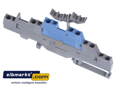 Ansicht oben hinten WAGO Kontakttechnik 280-552 Dreistockklemme grau/blau 
