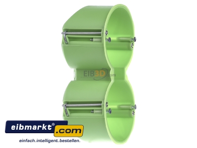 View on the left Spelsberg HW 050/2 WD Flush mounted box D=68mm
