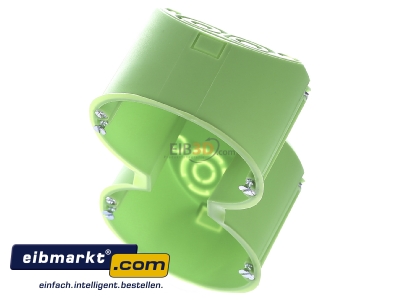 View up front Spelsberg HW 050/2 WD Flush mounted box D=68mm
