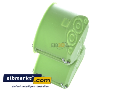 View top right Spelsberg HW 050/2 WD Flush mounted box D=68mm
