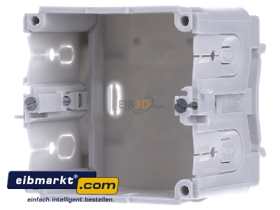 Front view Spelsberg KD 1 70/55 K2 gr Junction box for wall duct rear mounted

