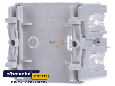 Back view Spelsberg KD 1 70/55 K2 gr Junction box for wall duct rear mounted
