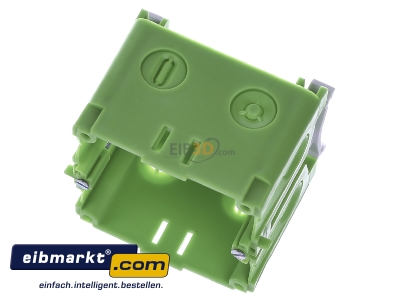 View up front Spelsberg KD 1 70/52 K2 gn Junction box for wall duct rear mounted
