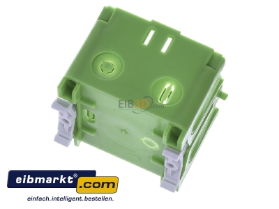 Top rear view Spelsberg KD 1 70/52 K2 gn Junction box for wall duct rear mounted
