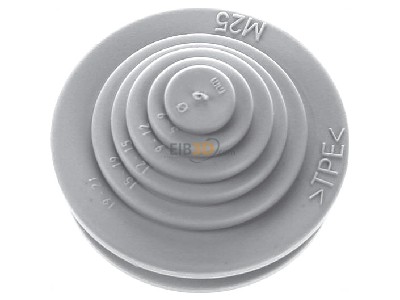 Ansicht oben hinten Spelsberg SNI M25 Stufennippel IP54,M25 