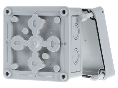 Back view Spelsberg RKK 4/10-10x4qmm Surface mounted terminal box 10x4mm 
