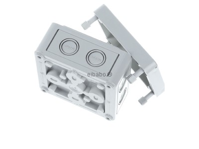 Top rear view Spelsberg RKK 4/10-10x4qmm Surface mounted terminal box 10x4mm 
