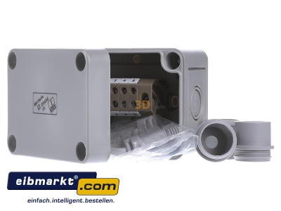 Front view Spelsberg RKK 4/05-5x4qmm Surface mounted terminal box 5x4mm
