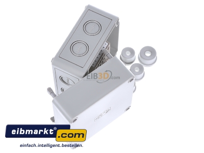 View top left Spelsberg RK 4/07 SL-7x4qmm Surface mounted terminal box
