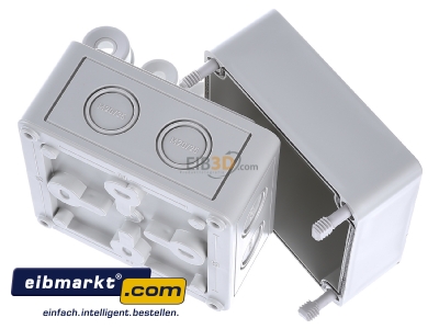 Top rear view Spelsberg RK 4/07 SL-7x4qmm Surface mounted terminal box
