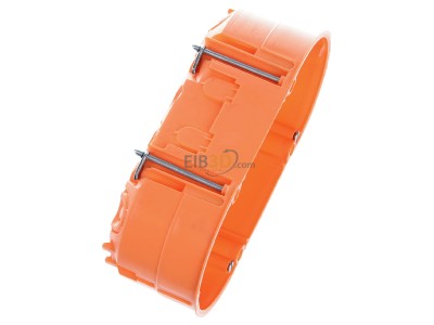 Ansicht oben links Kaiser 9062-02 Doppelhohlwanddose 45,5mm 